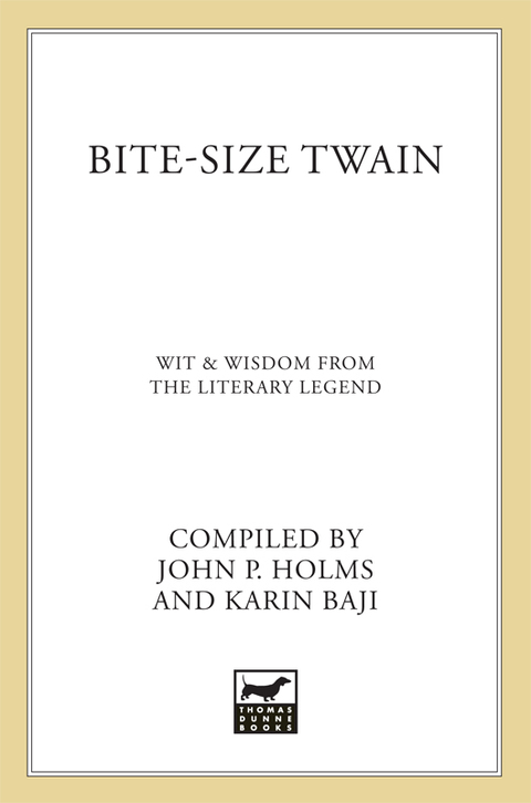 Cover image for book Bite-Size Twain