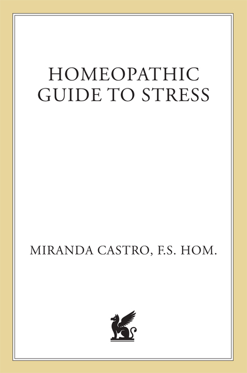 Cover image for book Homeopathic Guide to Stress
