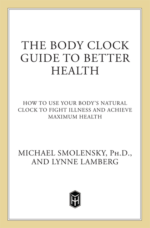 Cover image for book The Body Clock Guide to Better Health