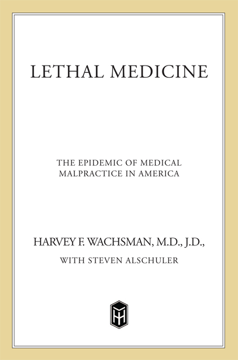 Cover image for book Lethal Medicine
