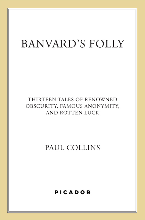 Cover image for book Banvard's Folly