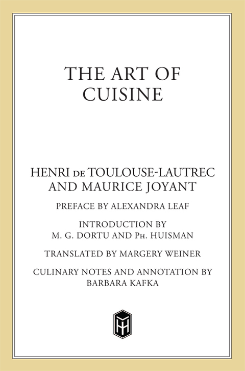 Cover image for book The Art of Cuisine