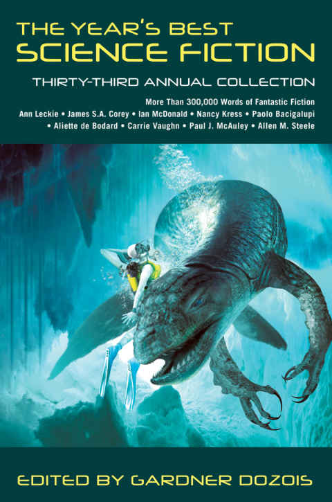 Cover image for book The Year's Best Science Fiction: Thirty-Third Annual Collection