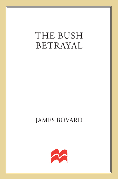 Cover image for book The Bush Betrayal