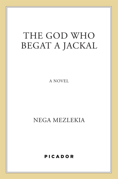 Cover image for book The God Who Begat a Jackal
