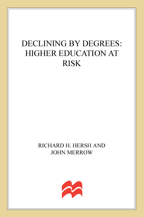 Cover image for book Declining by Degrees