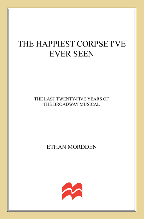 Cover image for book The Happiest Corpse I've Ever Seen