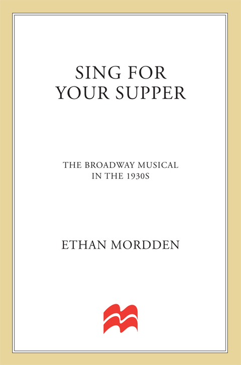 Cover image for book Sing for Your Supper