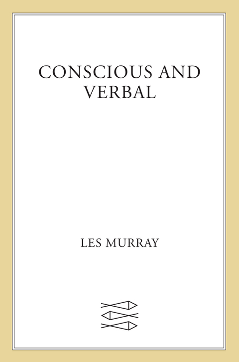 Cover image for book Conscious and Verbal
