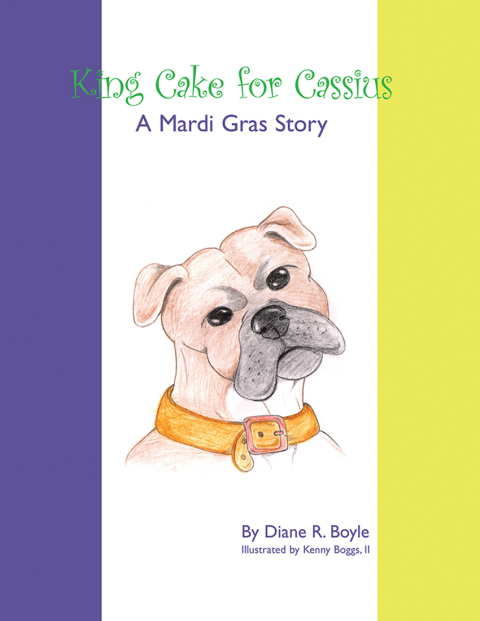 Cover image for book King Cake for Cassius