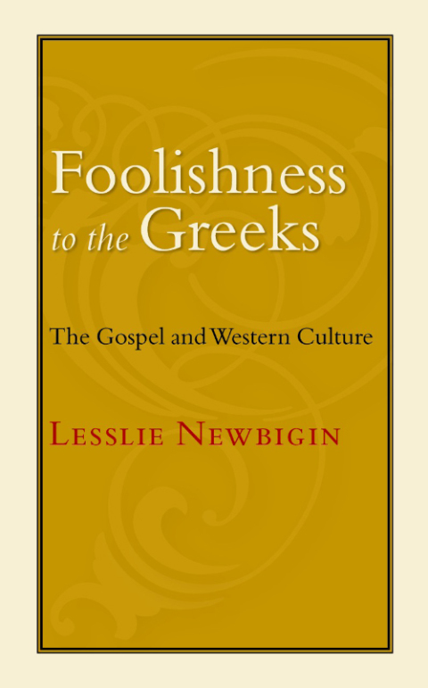 Cover image for book Foolishness to the Greeks