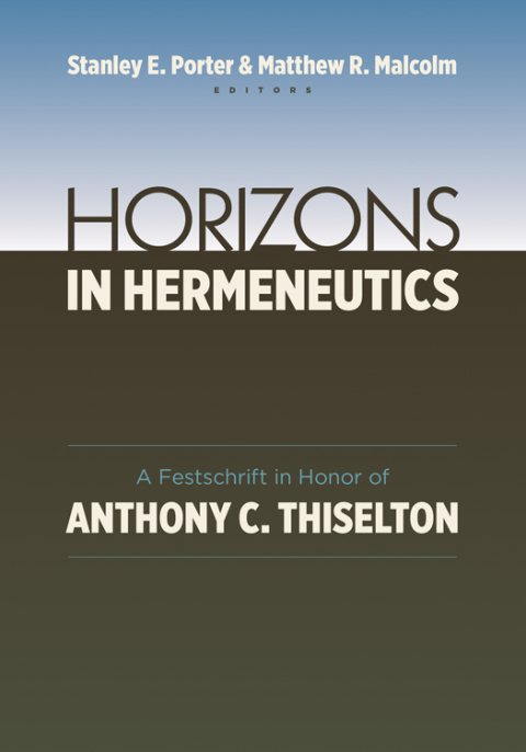 Cover image for book Horizons in Hermeneutics