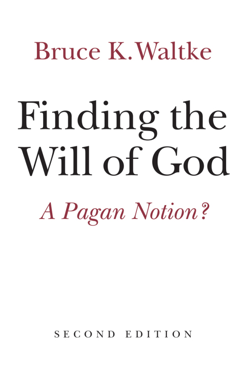 Cover image for book Finding the Will of God