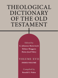 صورة الغلاف: Theological Dictionary of the Old Testament, Volume XVII 9780802823441