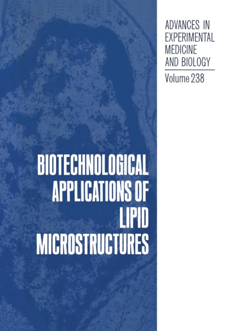 Cover image for book Biotechnological Applications of Lipid Microstructures