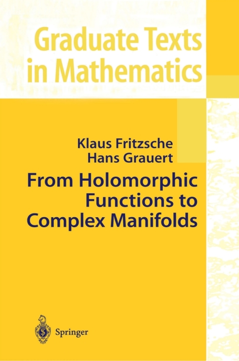 Cover image for book From Holomorphic Functions to Complex Manifolds