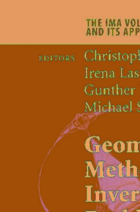 Cover image for book Geometric Methods in Inverse Problems and PDE Control