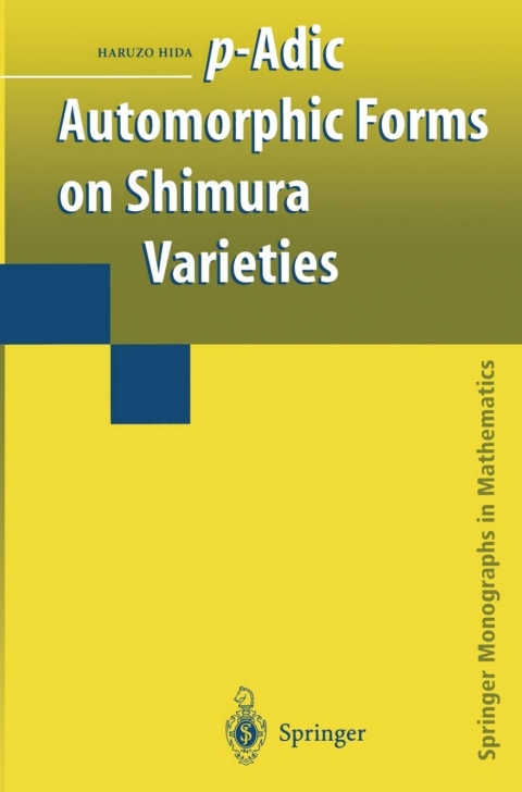 Cover image for book p-Adic Automorphic Forms on Shimura Varieties