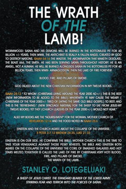 Cover image for book The Wrath of the Lamb!