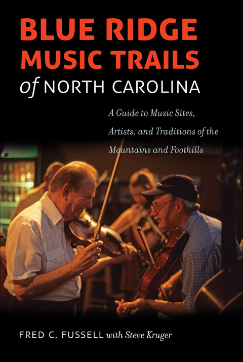Cover image for book Blue Ridge Music Trails of North Carolina