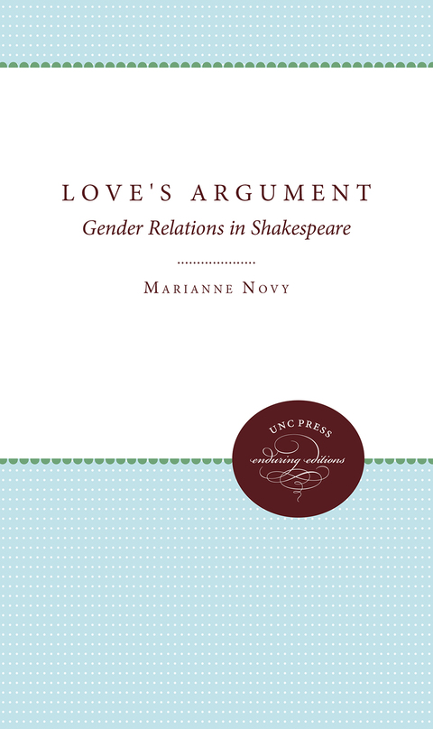 Cover image for book Love's Argument