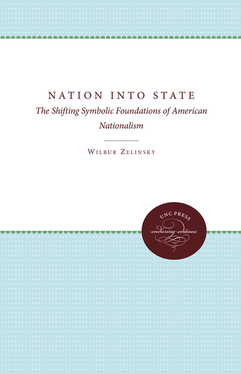 Cover image for book Nation Into State