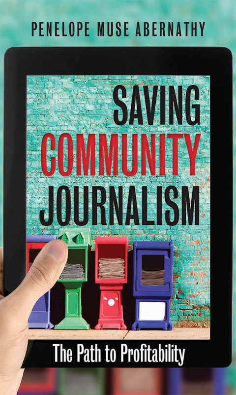 Cover image for book Saving Community Journalism