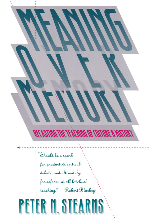 Cover image for book Meaning Over Memory