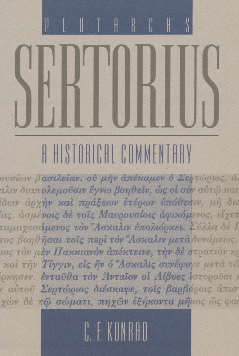 Cover image for book Plutarch's Sertorius