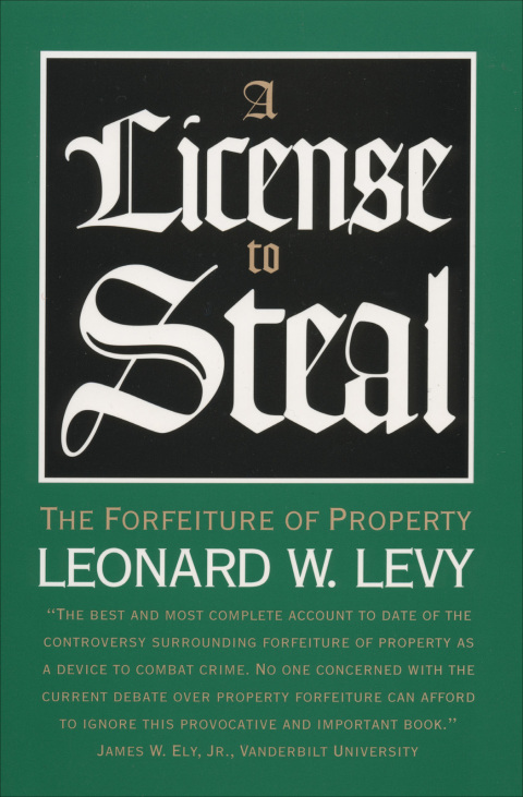 Cover image for book A License to Steal