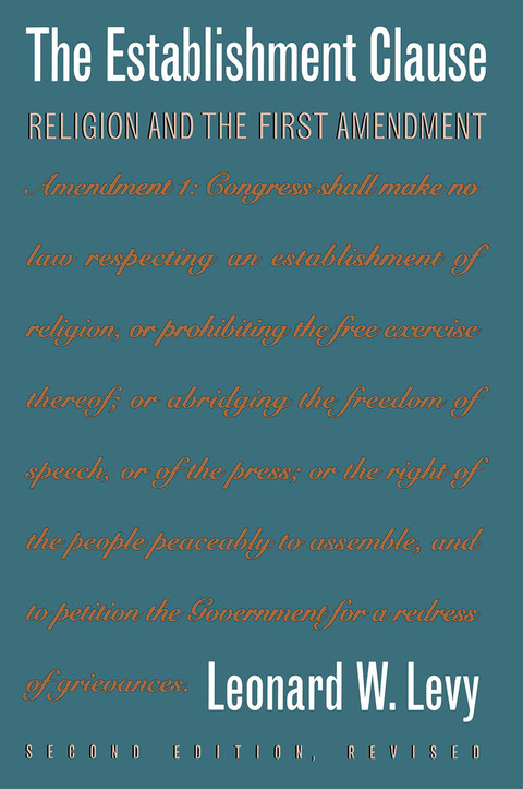 Cover image for book The Establishment Clause