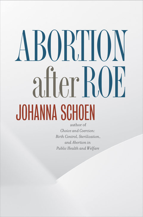 Cover image for book Abortion after Roe
