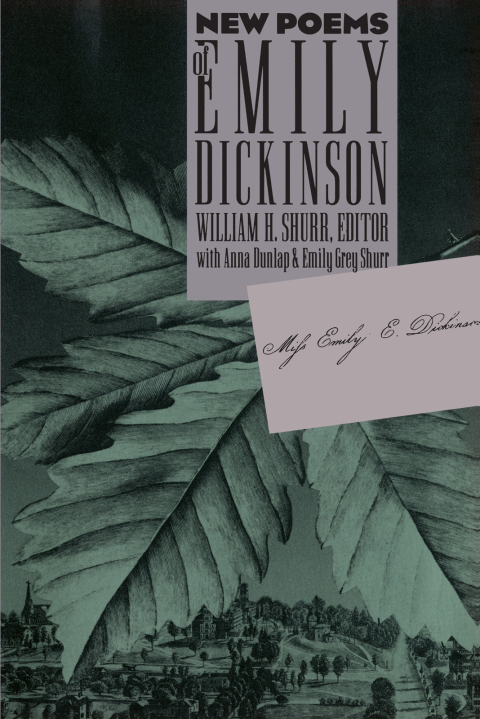 Cover image for book New Poems of Emily Dickinson