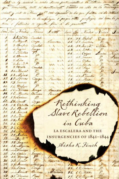 Cover image for book Rethinking Slave Rebellion in Cuba