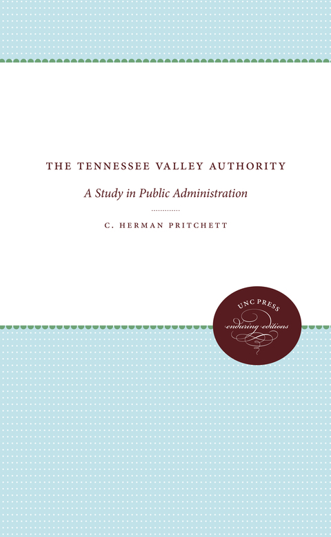 Cover image for book The Tennessee Valley Authority