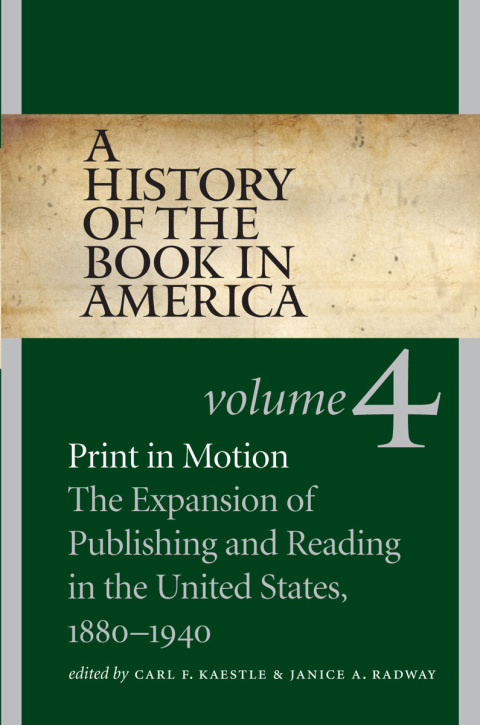 Cover image for book A History of the Book in America