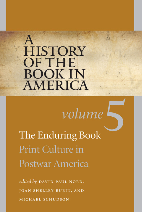 Cover image for book A History of the Book in America