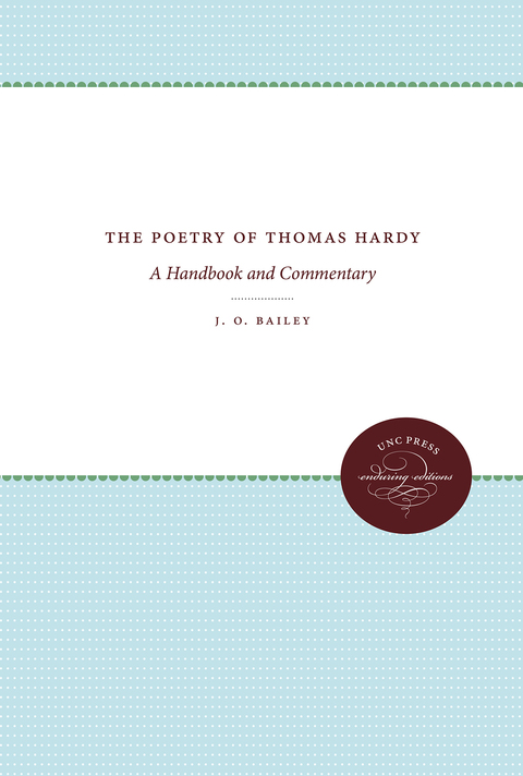 Cover image for book The Poetry of Thomas Hardy