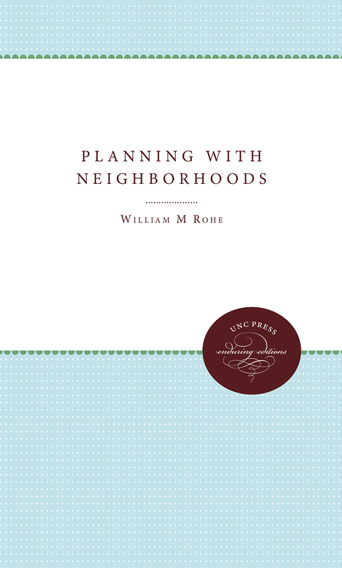 Cover image for book Planning with Neighborhoods