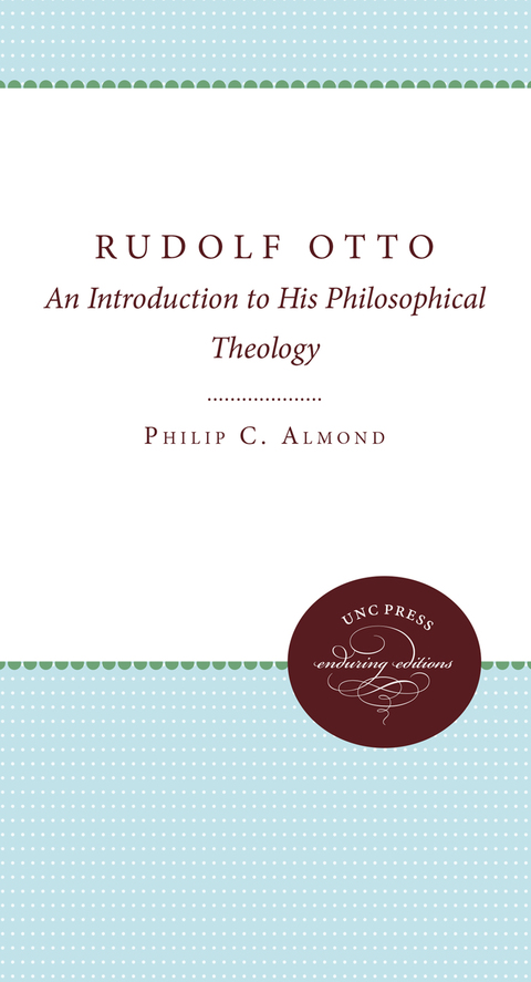 Cover image for book Rudolf Otto