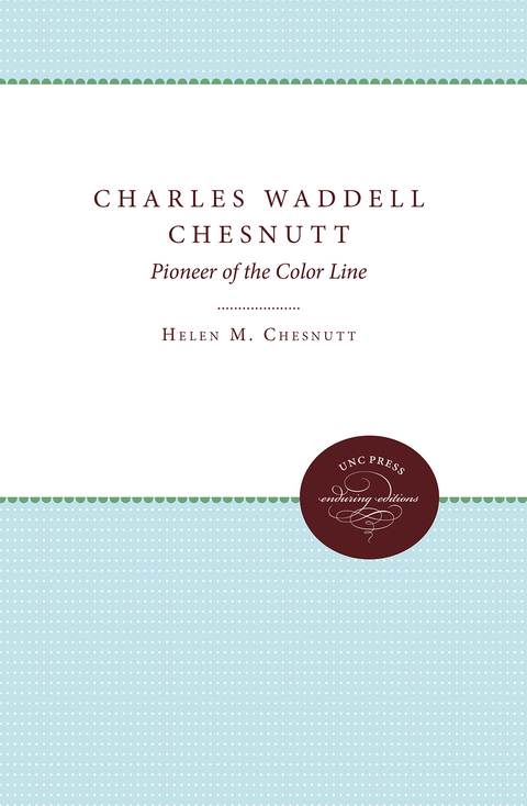 Cover image for book Charles Waddell Chesnutt