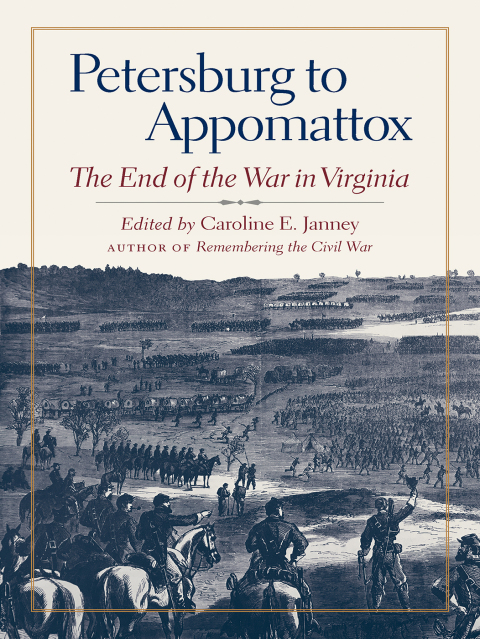Cover image for book Petersburg to Appomattox