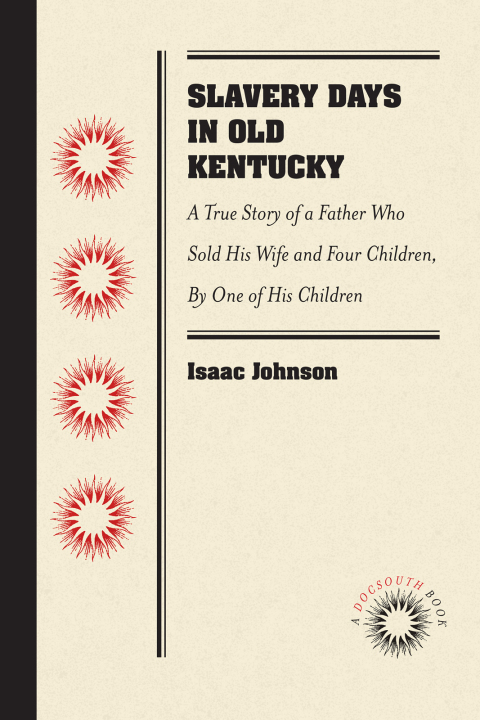 Cover image for book Slavery Days in Old Kentucky