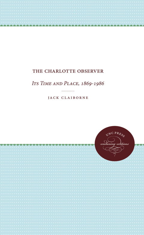 Cover image for book The Charlotte Observer