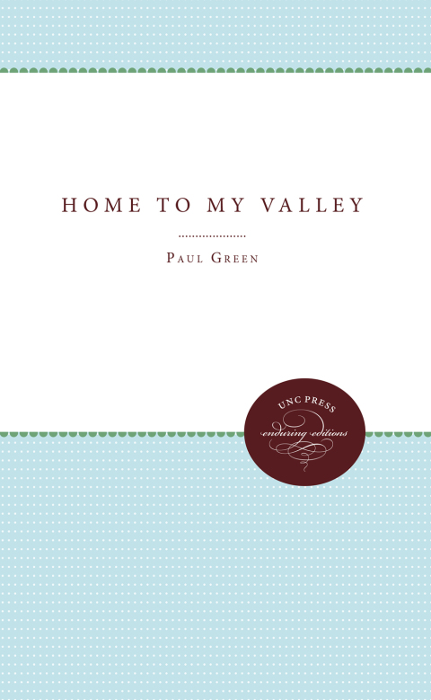 Cover image for book Home to My Valley