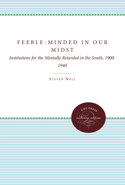 Cover image for book Feeble-Minded in Our Midst