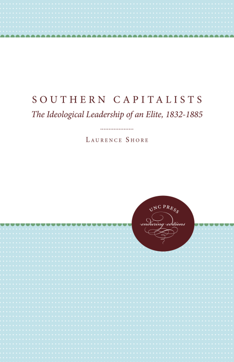 Cover image for book Southern Capitalists