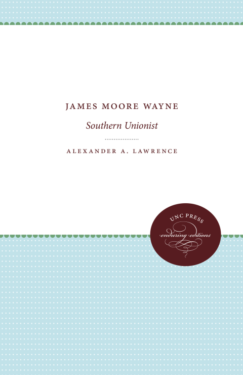 Cover image for book James Moore Wayne