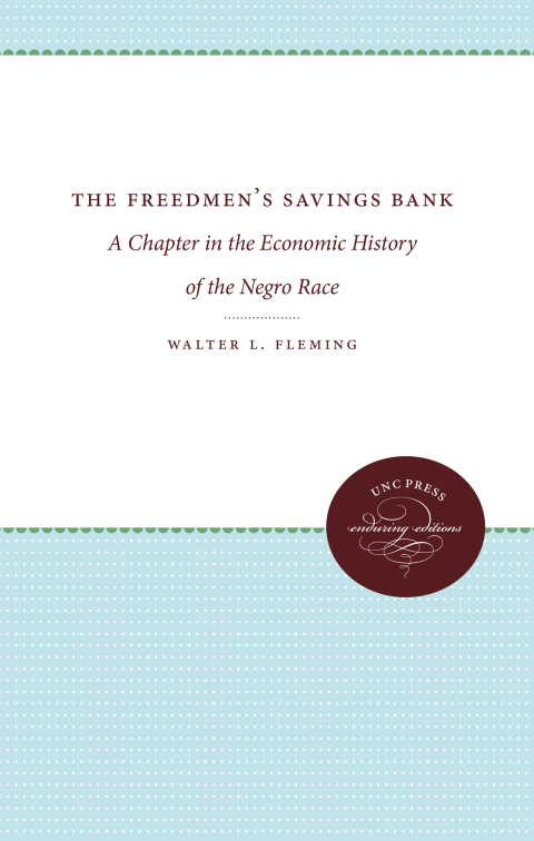 Cover image for book The Freedmen's Savings Bank