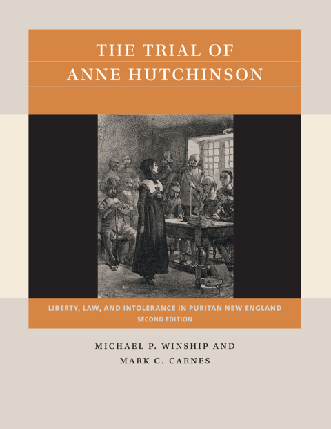 Cover image for book The Trial of Anne Hutchinson